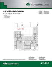 1250 Northmeadow Pky, Roswell, GA for lease Floor Plan- Image 1 of 2