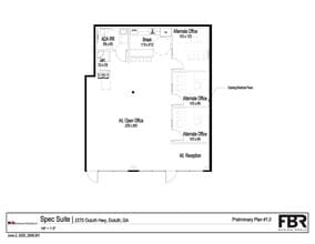 2270 Duluth Highway, Duluth, GA for lease Floor Plan- Image 1 of 1