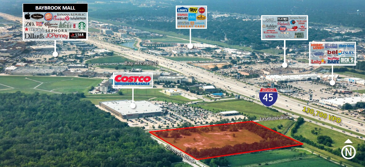 I-45 & Jasmine Ave, Webster, TX for sale Building Photo- Image 1 of 1