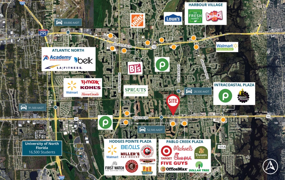 13529 Beach Blvd, Jacksonville, FL for lease - Building Photo - Image 3 of 9