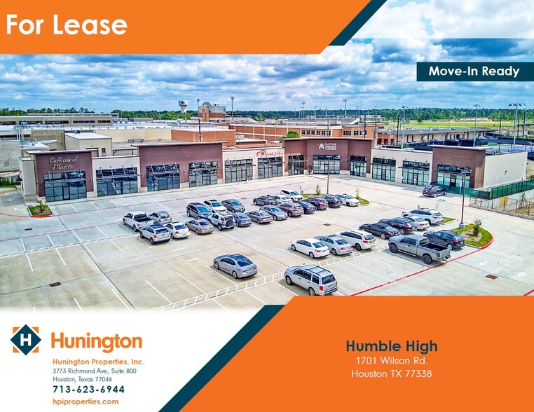 1701 Wilson Rd, Humble, TX for lease - Building Photo - Image 1 of 1