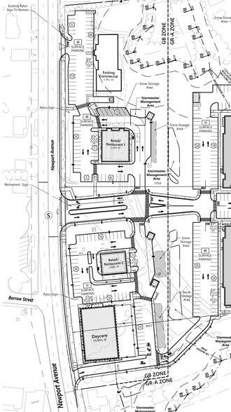 744 Newport Ave, Attleboro, MA for lease - Site Plan - Image 3 of 3