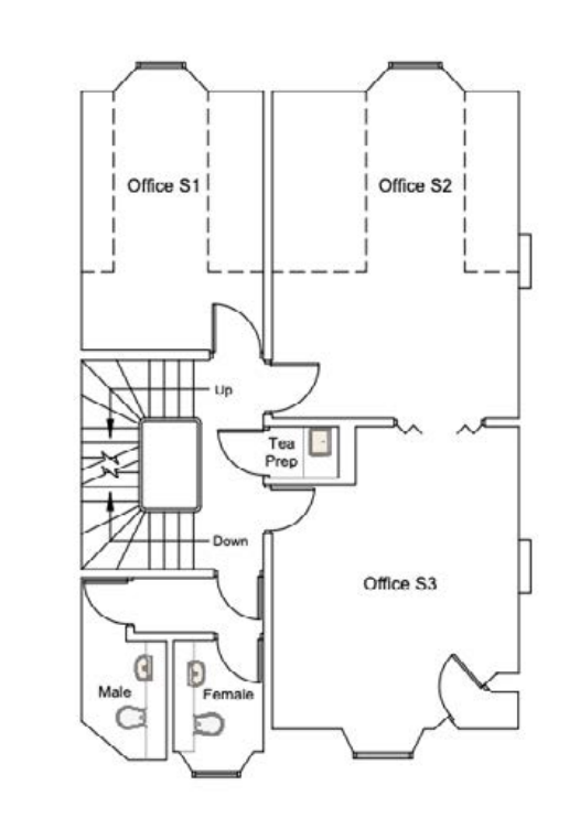 28 Stafford St, Edinburgh for lease Typical Floor Plan- Image 1 of 2