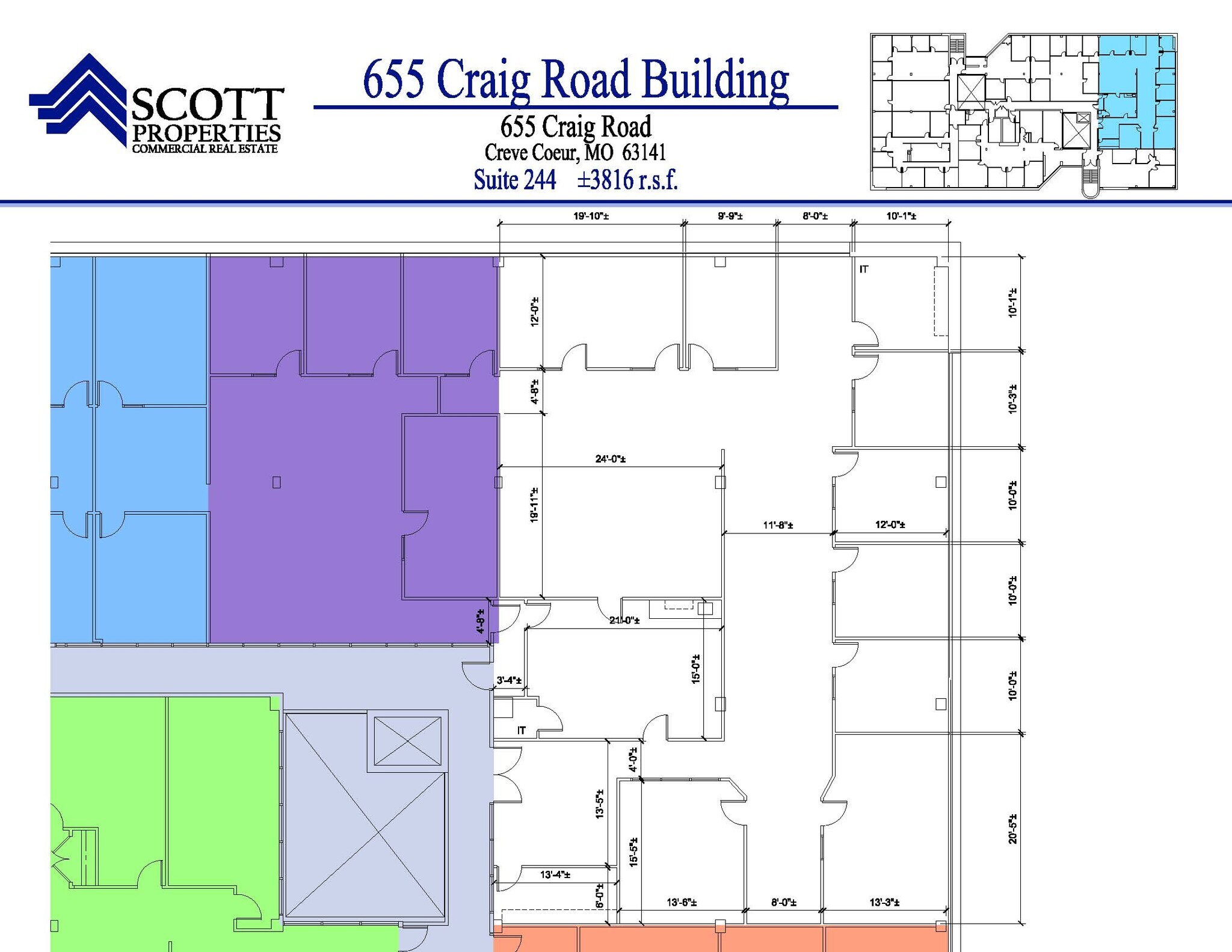 655 Craig Rd, Creve Coeur, MO for lease Interior Photo- Image 1 of 10