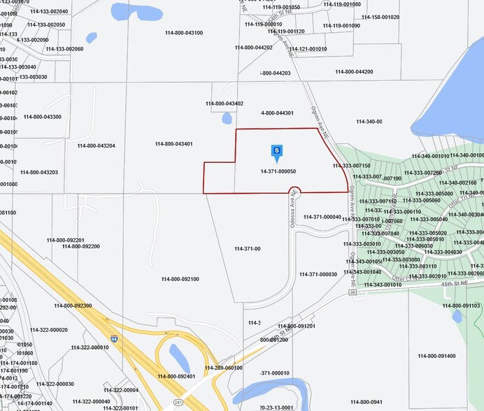 14550 45th St NE, Saint Michael, MN for sale - Plat Map - Image 2 of 2