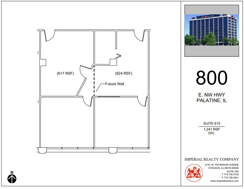 800 E Northwest Hwy, Palatine, IL for lease Floor Plan- Image 1 of 4