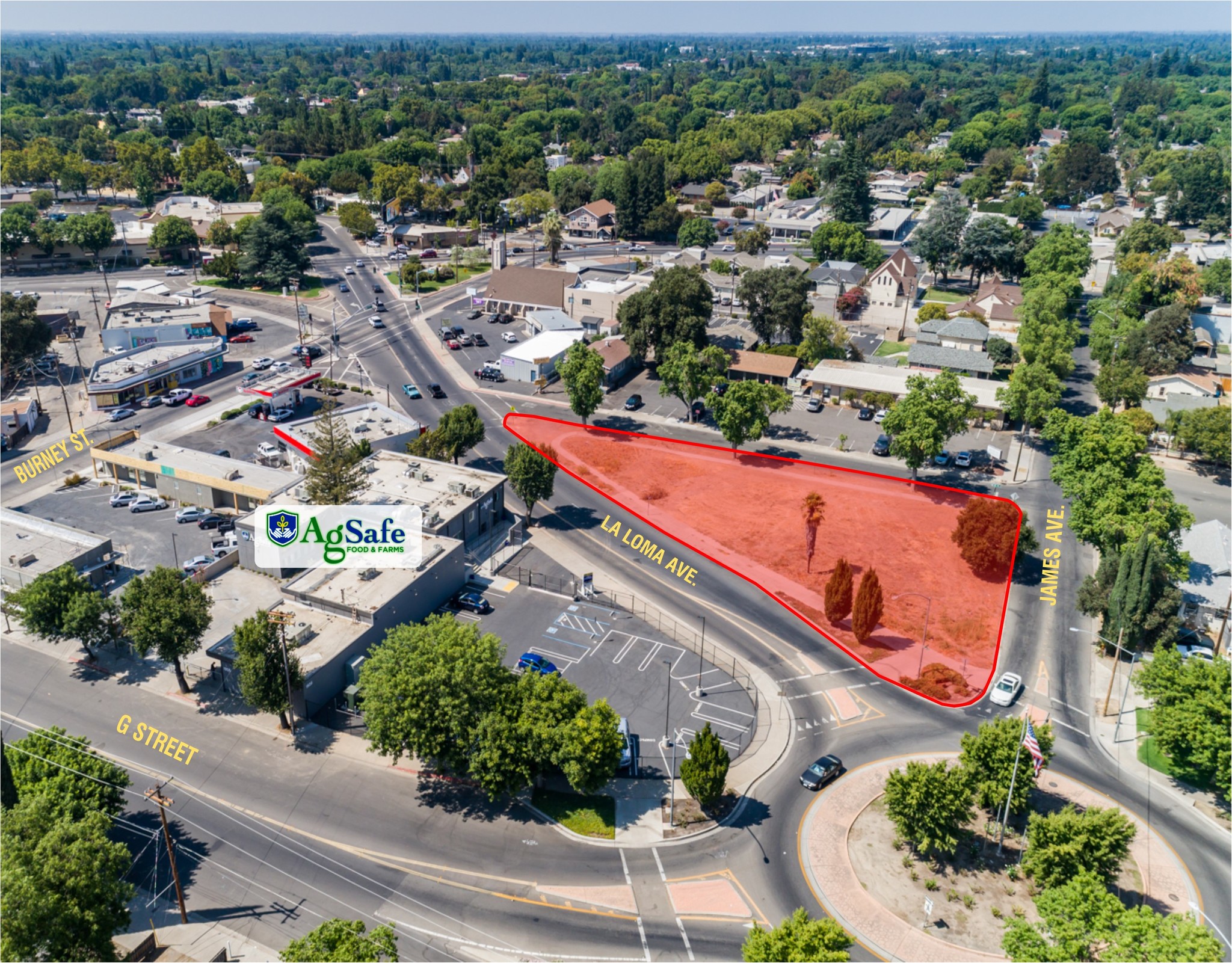 215 La Loma Ave, Modesto, CA for sale Aerial- Image 1 of 1