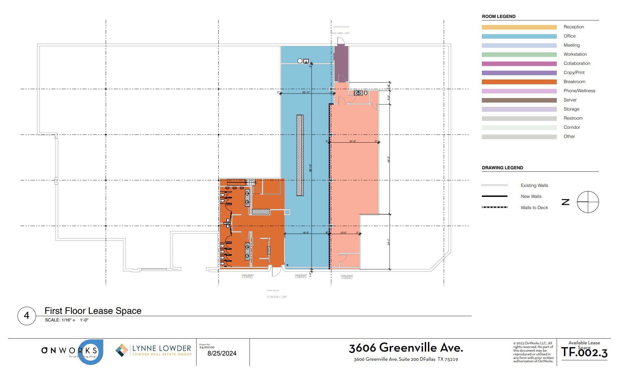 3606-3614 Greenville Ave, Dallas, TX for lease Floor Plan- Image 1 of 1