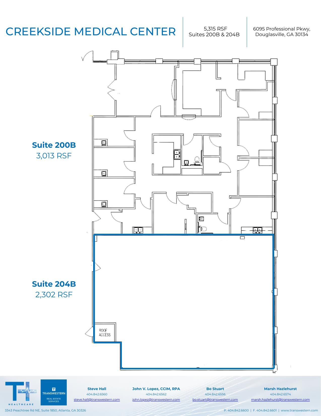6095 Professional Pky, Douglasville, GA for lease Floor Plan- Image 1 of 1
