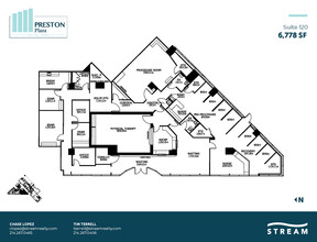 17950 Preston Rd, Dallas, TX for lease Floor Plan- Image 1 of 6