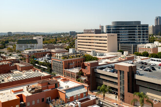 435-437 N Bedford Dr, Beverly Hills, CA - aerial  map view