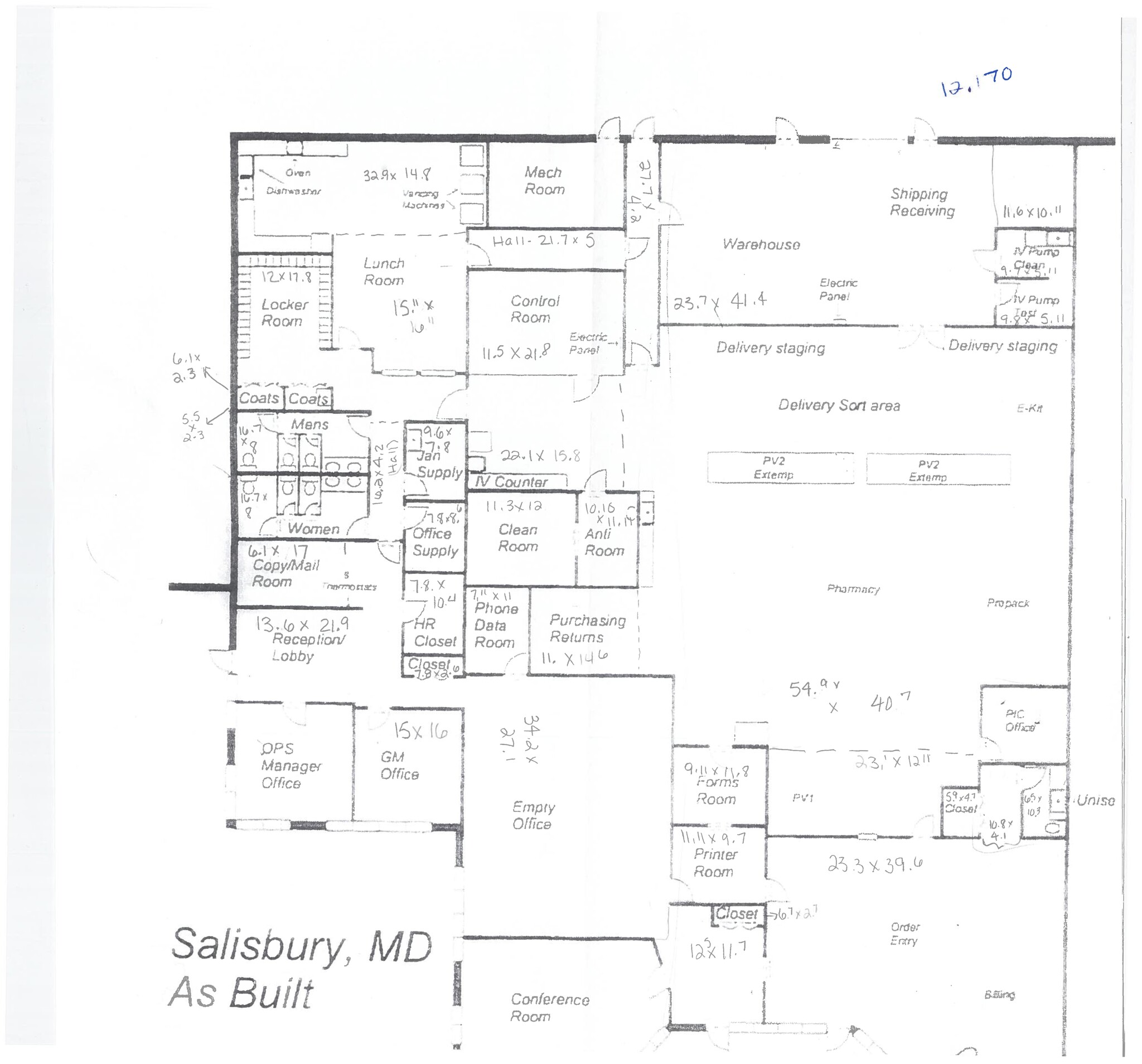 119 Naylor Mill Rd, Salisbury, MD for lease Site Plan- Image 1 of 7