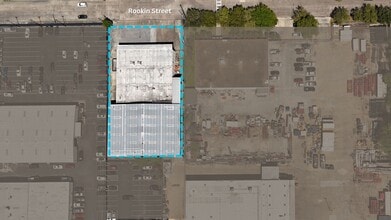 6040 Rookin St, Houston, TX - AERIAL map view