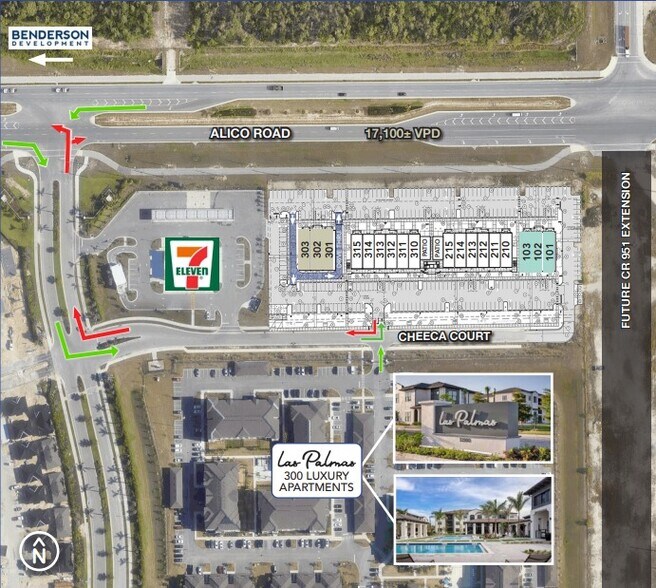 11850-11880 Cheeca Ct, Fort Myers, FL for lease - Site Plan - Image 2 of 4