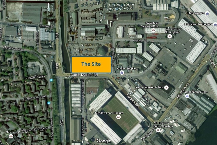 Cattle Market Rd, Nottingham for sale - Aerial - Image 1 of 1