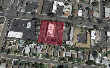 1050 W 6th St, Corona, CA - AERIAL map view