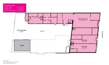 3614 W Pico Blvd, Los Angeles, CA for lease Floor Plan- Image 1 of 1