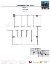 16133 Ventura Blvd, Encino, CA for lease Floor Plan- Image 1 of 1