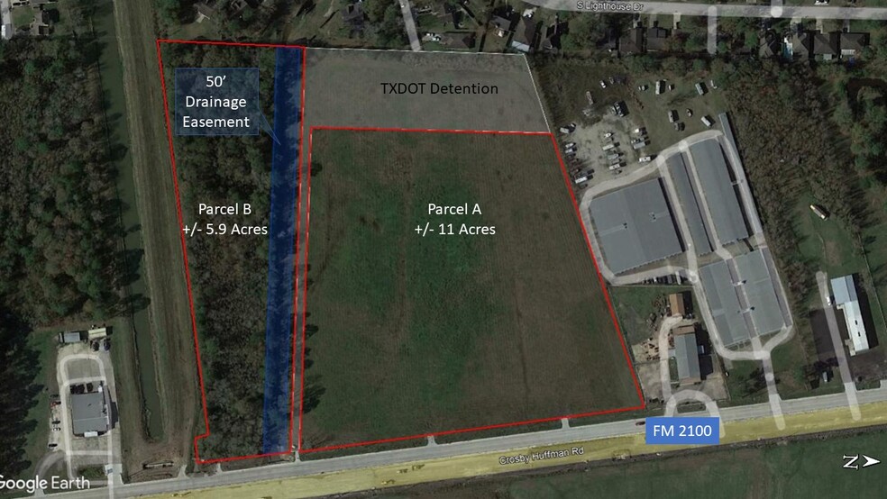 FM 2100, Crosby, TX for sale - Aerial - Image 2 of 10