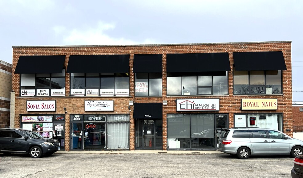 4864-4872 Dempster St, Skokie, IL for lease - Building Photo - Image 2 of 6