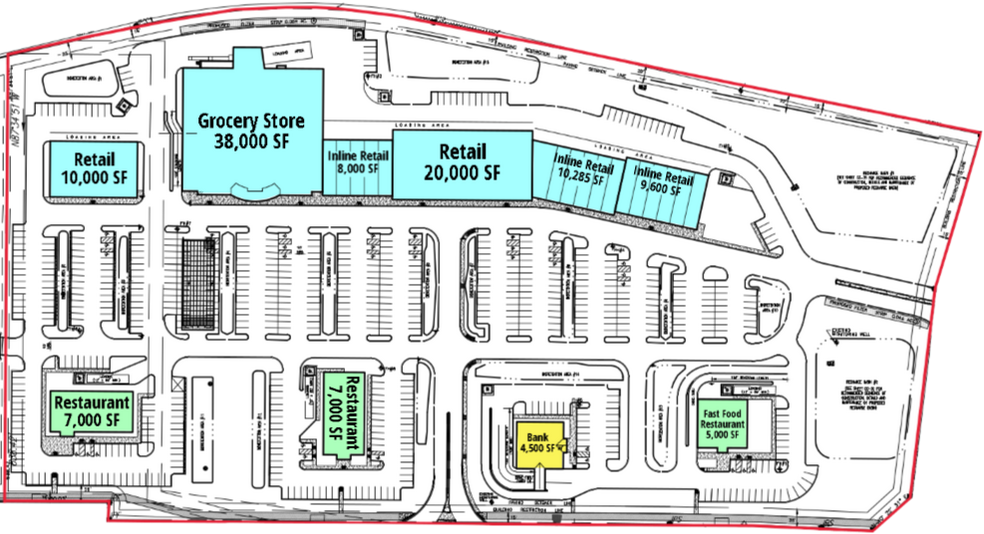 2424 N DuPont Pky, Middletown, DE for lease - Site Plan - Image 1 of 2