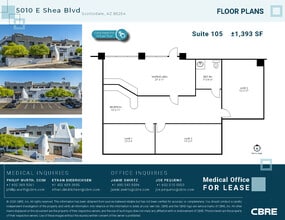 5010 E Shea Blvd, Scottsdale, AZ for lease Floor Plan- Image 1 of 5