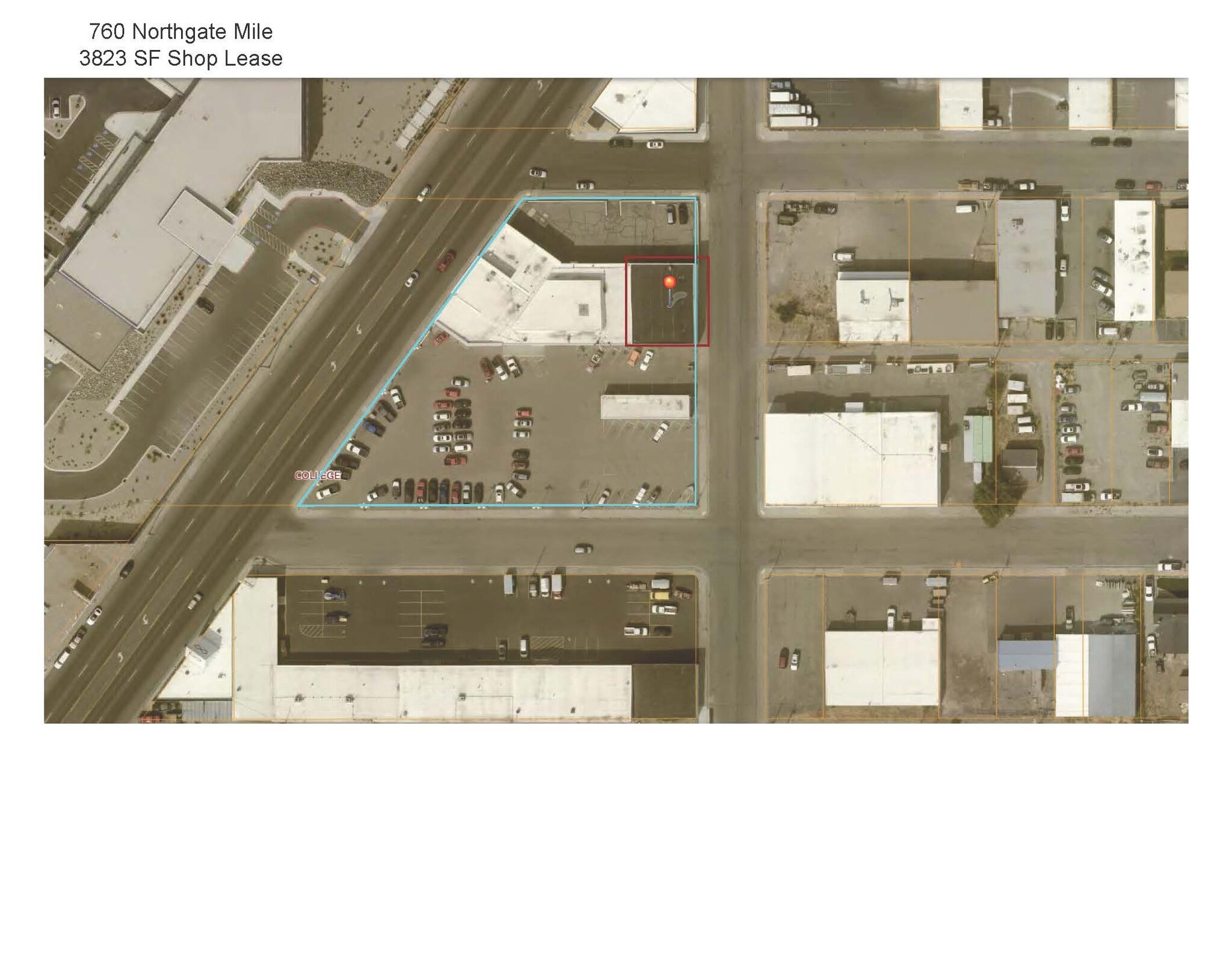 700 Northgate Mile, Idaho Falls, ID for lease Aerial- Image 1 of 8