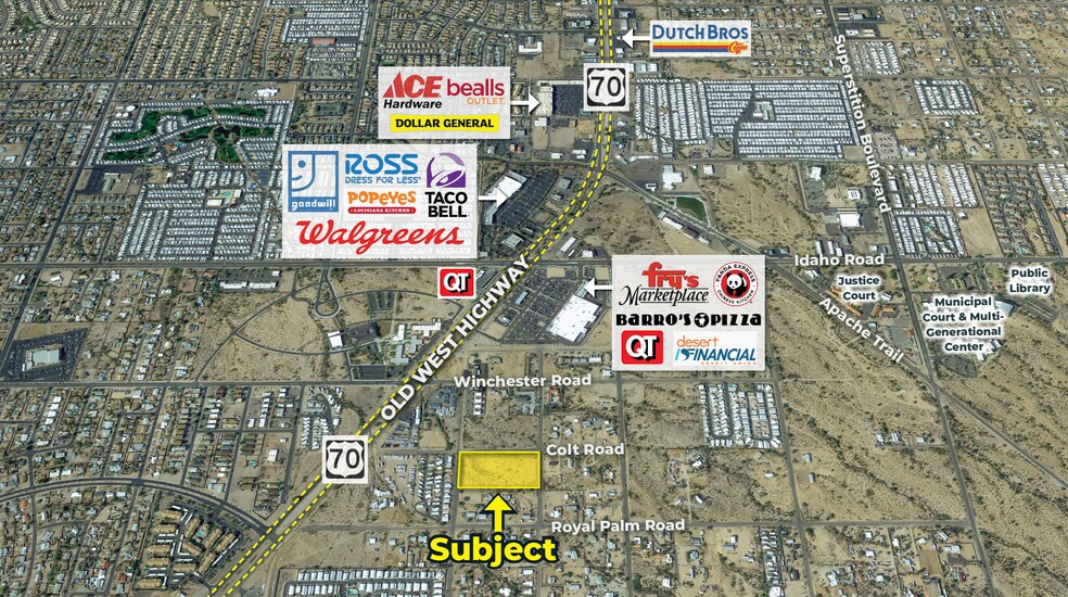 Colt Rd & 2nd Ave, Apache Junction, AZ 85119 Opportunity Zone