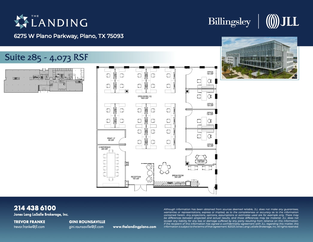6275 W Plano Pky, Plano, TX for lease Floor Plan- Image 1 of 1