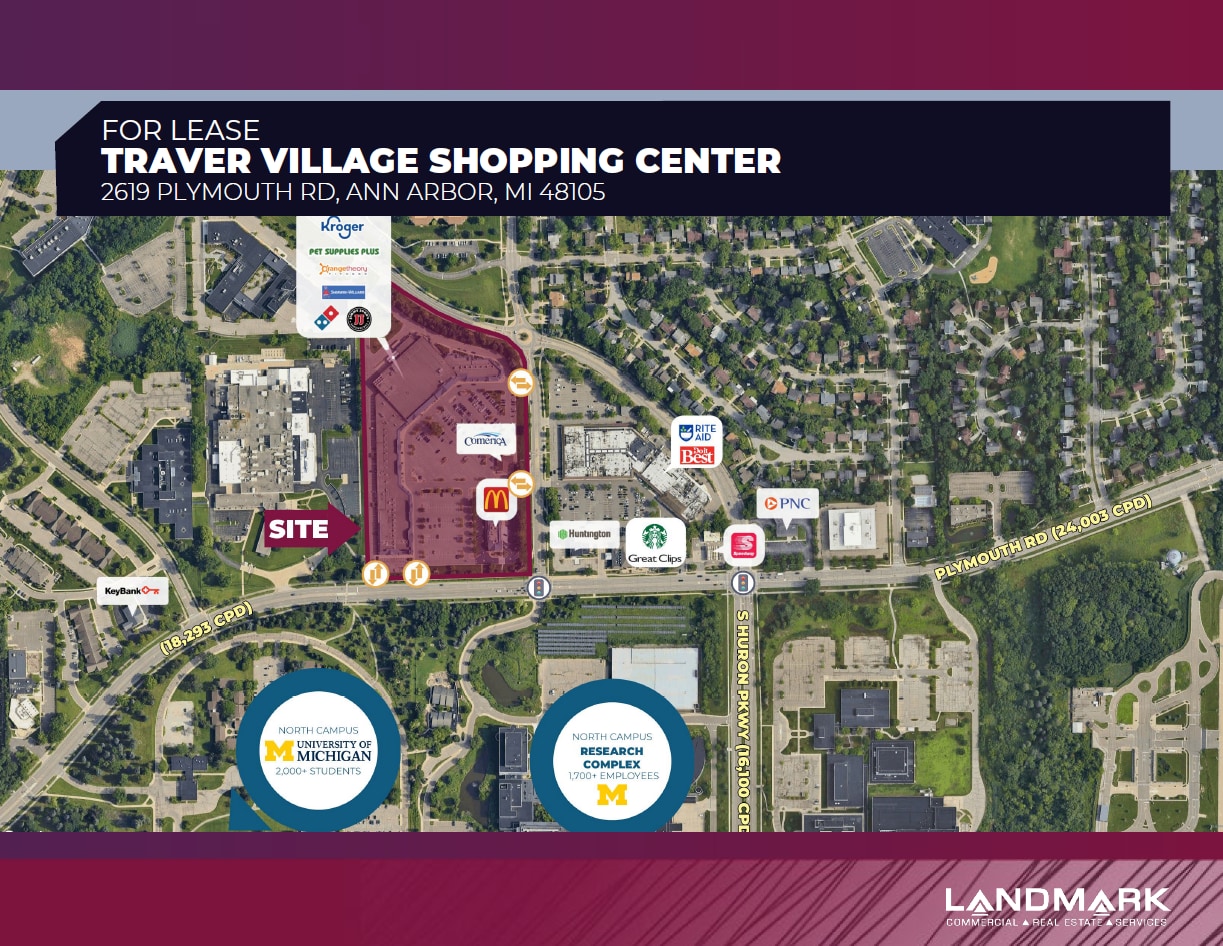 2601-2663 Plymouth Rd, Ann Arbor, MI for lease Building Photo- Image 1 of 1