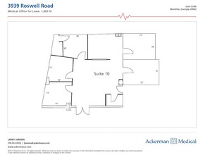 3939 Roswell Rd, Marietta, GA for lease Floor Plan- Image 1 of 1