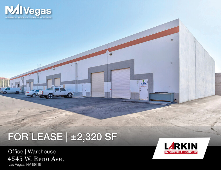 4545 W Reno Ave, Las Vegas, NV for sale - Building Photo - Image 1 of 1