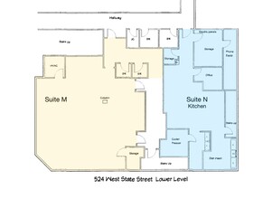 524 W State St, Geneva, IL for lease Floor Plan- Image 2 of 2