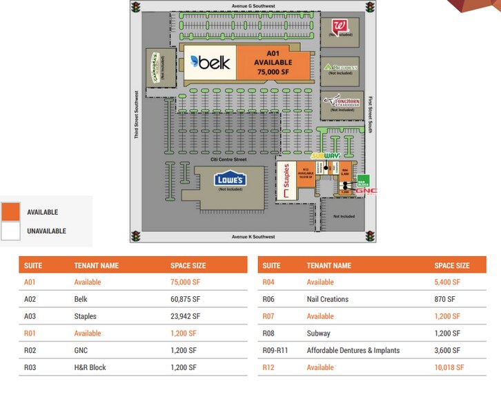 700 3rd St SW, Winter Haven, FL for lease - Site Plan - Image 3 of 3