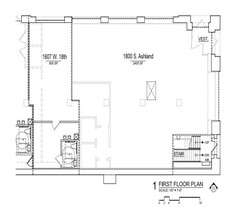 1800 S Ashland Ave, Chicago, IL for lease Floor Plan- Image 1 of 5