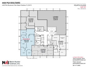 4400 Pga Blvd, Palm Beach Gardens, FL for lease Floor Plan- Image 1 of 2