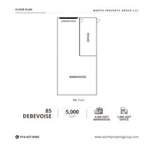 83-85 Debevoise Ave, Brooklyn, NY for lease Site Plan- Image 1 of 1