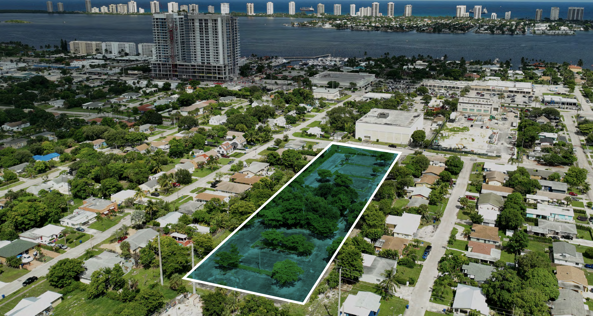 3571 Avenue E, Riviera Beach, FL for lease Aerial- Image 1 of 5