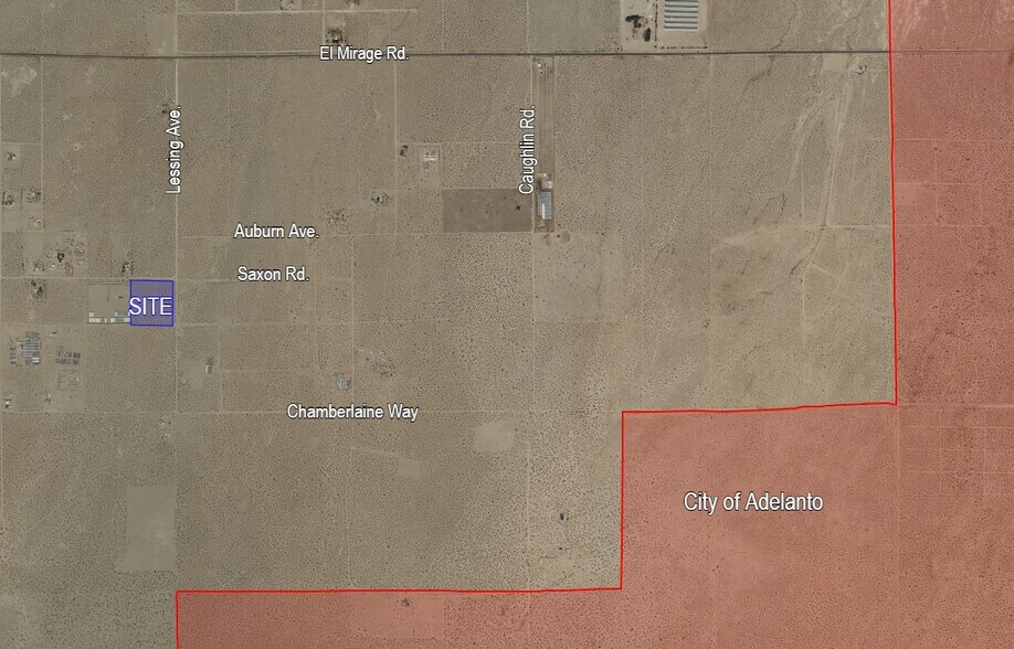 SW corner Saxon Rd., Adelanto, CA for sale - Primary Photo - Image 1 of 1
