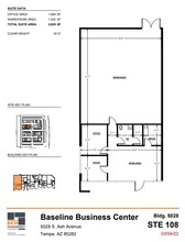 5024 S Ash Ave, Tempe, AZ for lease Floor Plan- Image 1 of 1