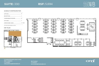 550 W Van Buren St, Chicago, IL for lease Floor Plan- Image 1 of 1