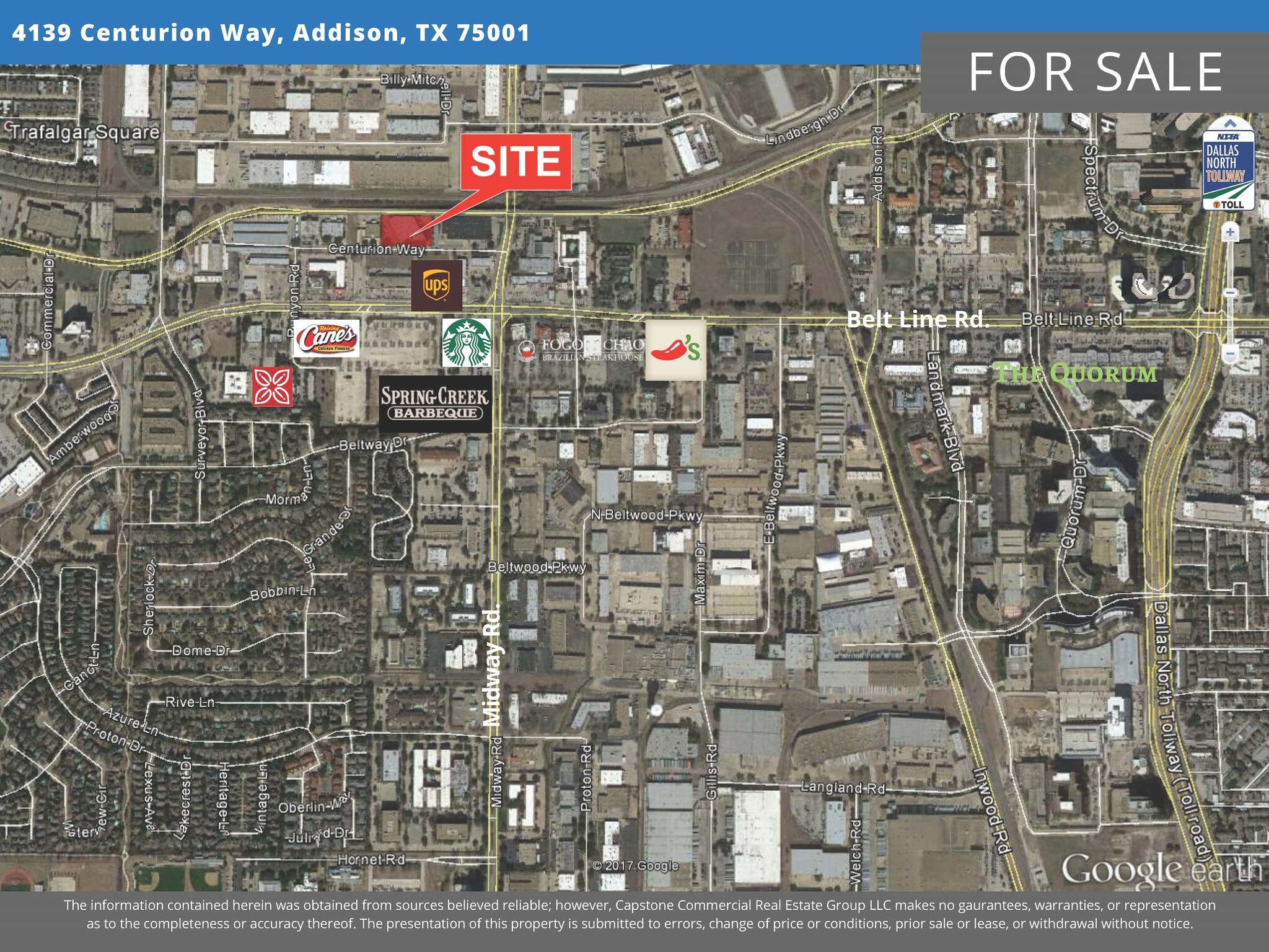 4139 Centurion Way, Addison, TX for sale Building Photo- Image 1 of 1