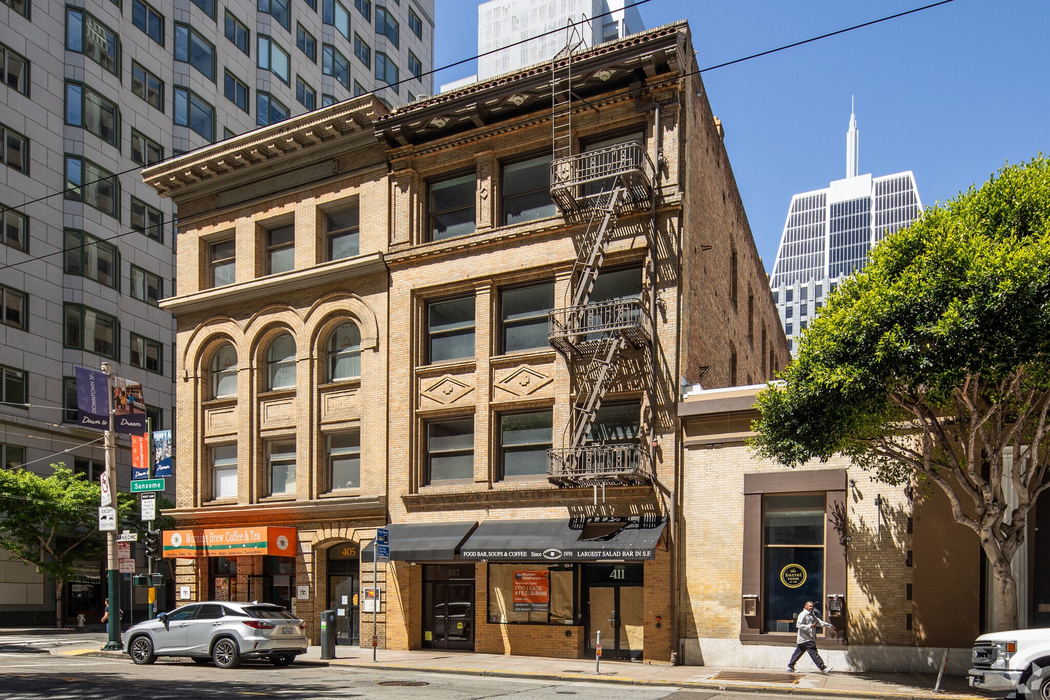 407-411 Sansome St, San Francisco, CA for lease Building Photo- Image 1 of 10