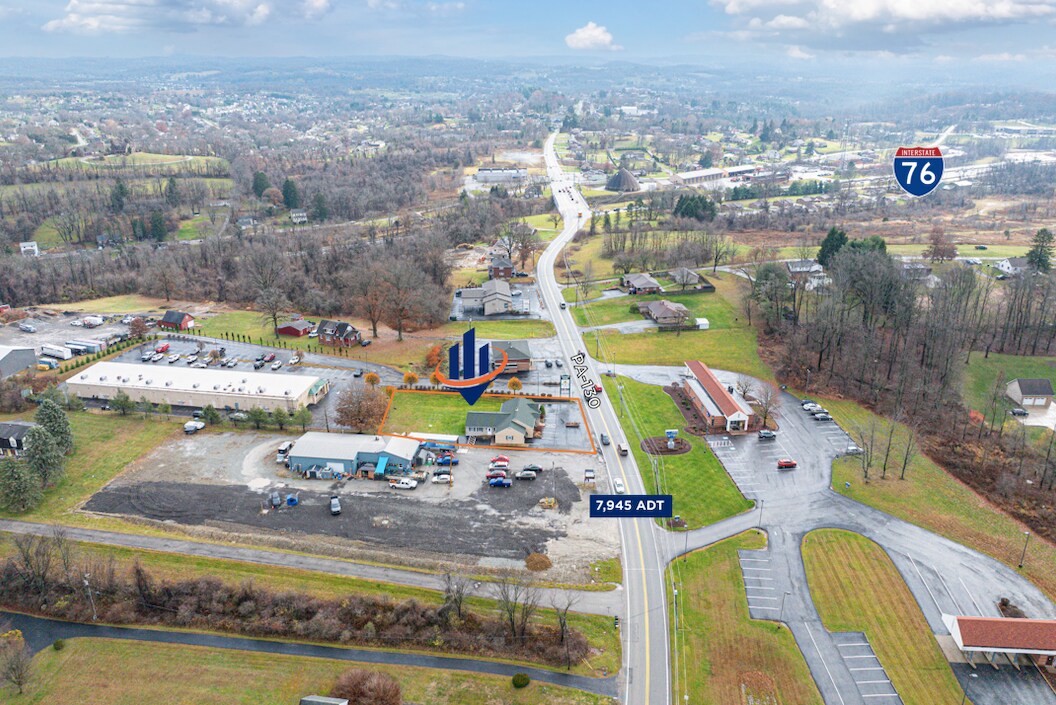 4020 PA-130, Irwin, PA for lease Aerial- Image 1 of 10