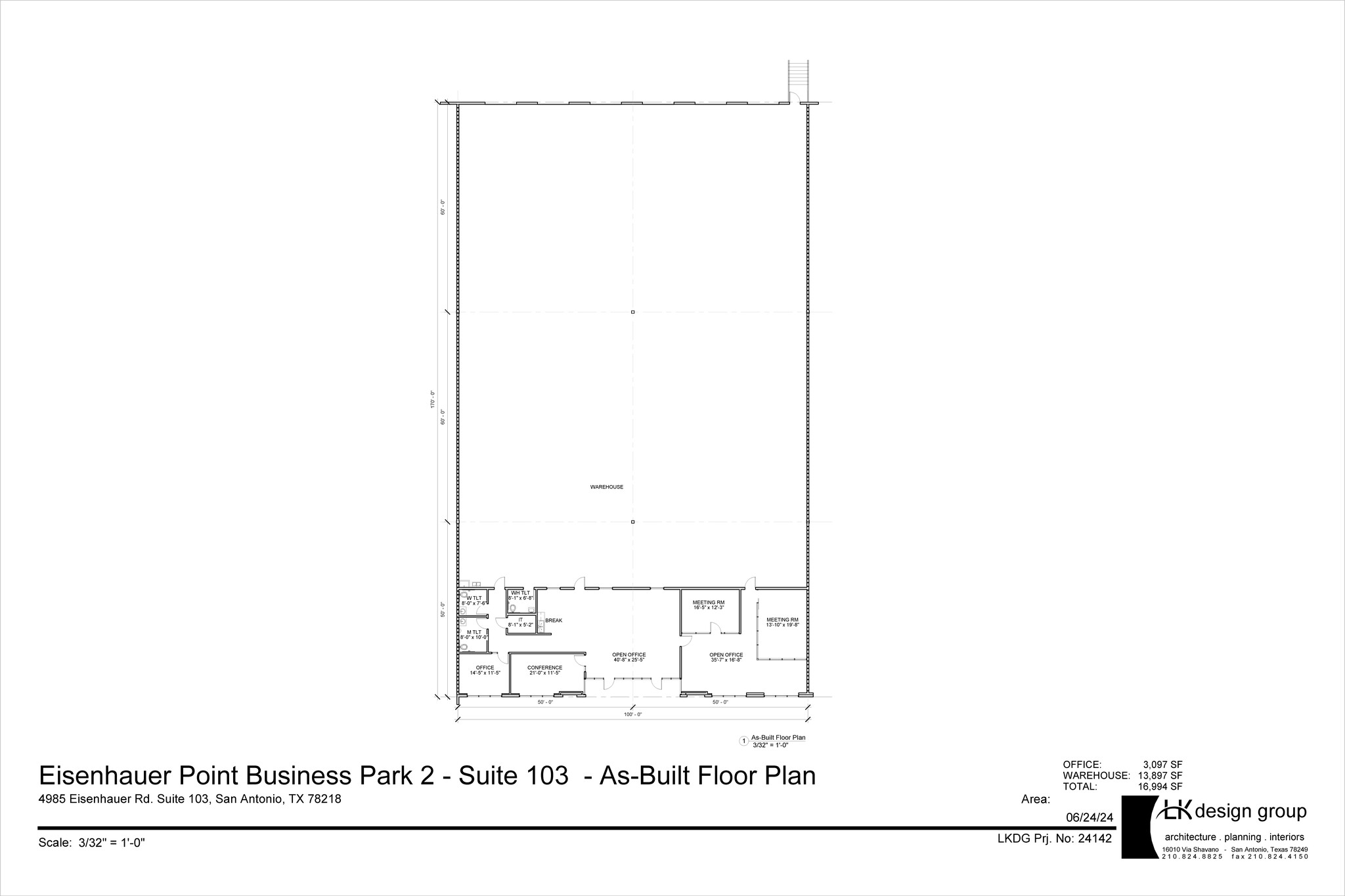 5035 Eisenhauer Rd, San Antonio, TX for lease Floor Plan- Image 1 of 1