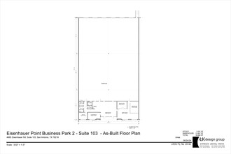 5035 Eisenhauer Rd, San Antonio, TX for lease Floor Plan- Image 1 of 1