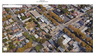 2136 San Pablo Ave, Berkeley, CA - aerial  map view