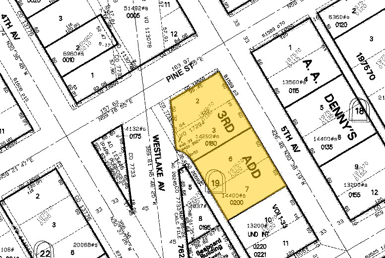 413 Pine St, Seattle, WA for sale Plat Map- Image 1 of 1