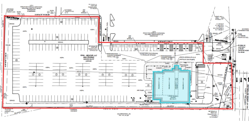 7834 Reynolds Rd, Mentor, OH for sale - Site Plan - Image 3 of 9