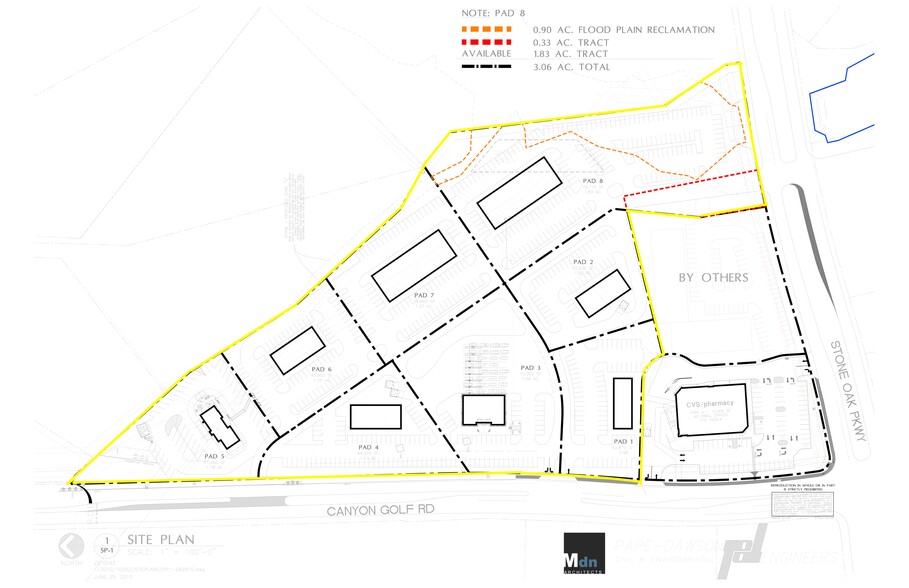 Stone Oak Pky & Canyon Golf Rd, San Antonio, TX for sale - Site Plan - Image 3 of 3